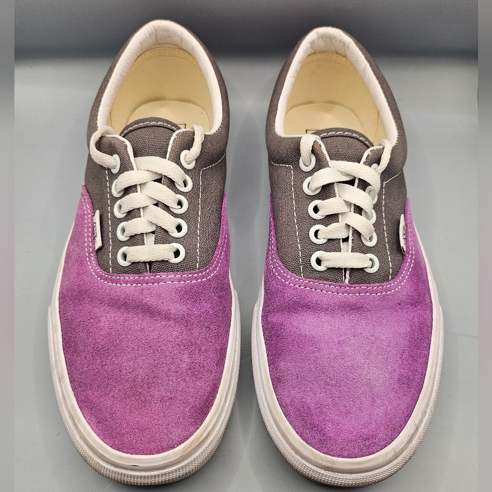 Women's Vans Era Retro Sport Purple and Gray Sneakers, Size 8.5